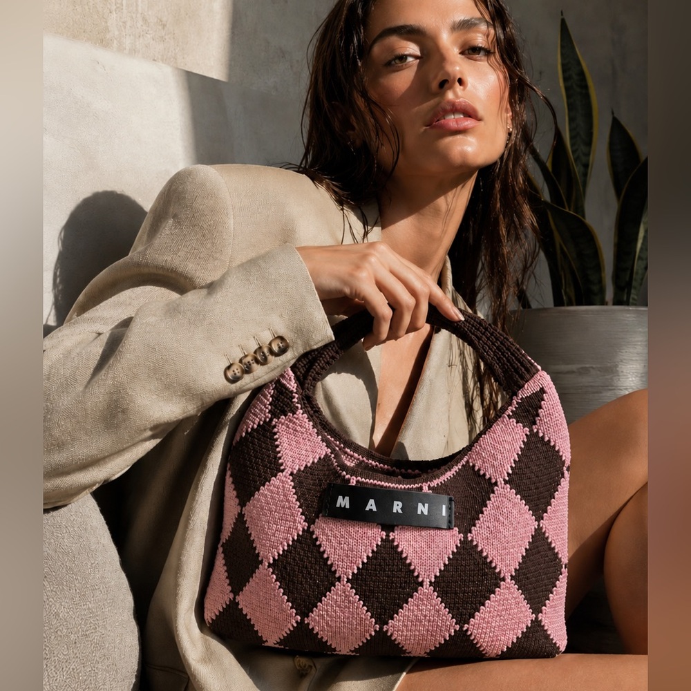 Marni Market Knit Bag